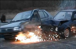 Auto-Stunt f&uuml;r den TV-Sender "MBC&nbsp;Action"